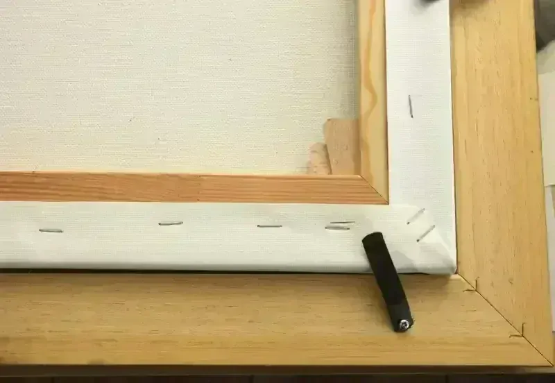 Karlův most  - reprodukce na plátně