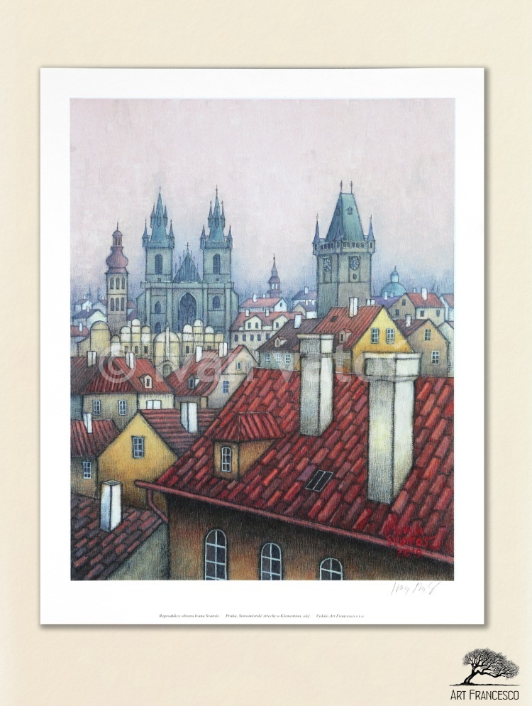 Staroměstské střechy u Klementina