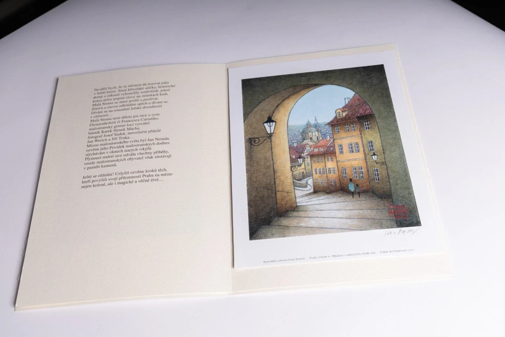 KNIHA Vyznání Praze - Bibliofilie Ivana Svatoše