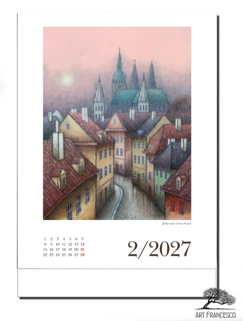 Kalendář Pražský hrad 2027