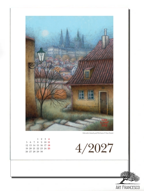 Kalendář Pražský hrad 2027