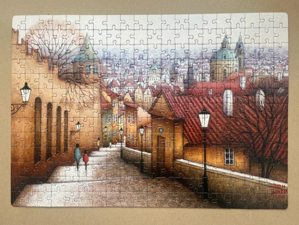 Umělecké puzzle Nové zámecké schody