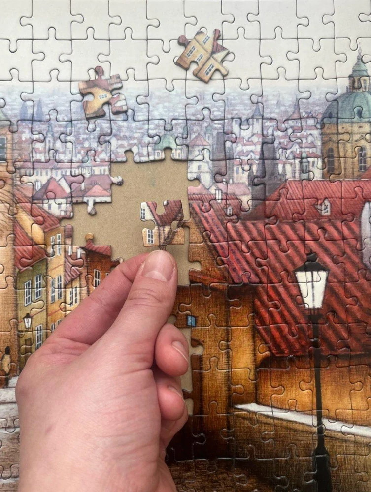 Umělecké puzzle Nové zámecké schody