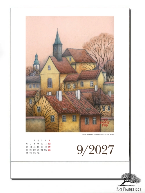 Kalendář Pražský hrad 2027
