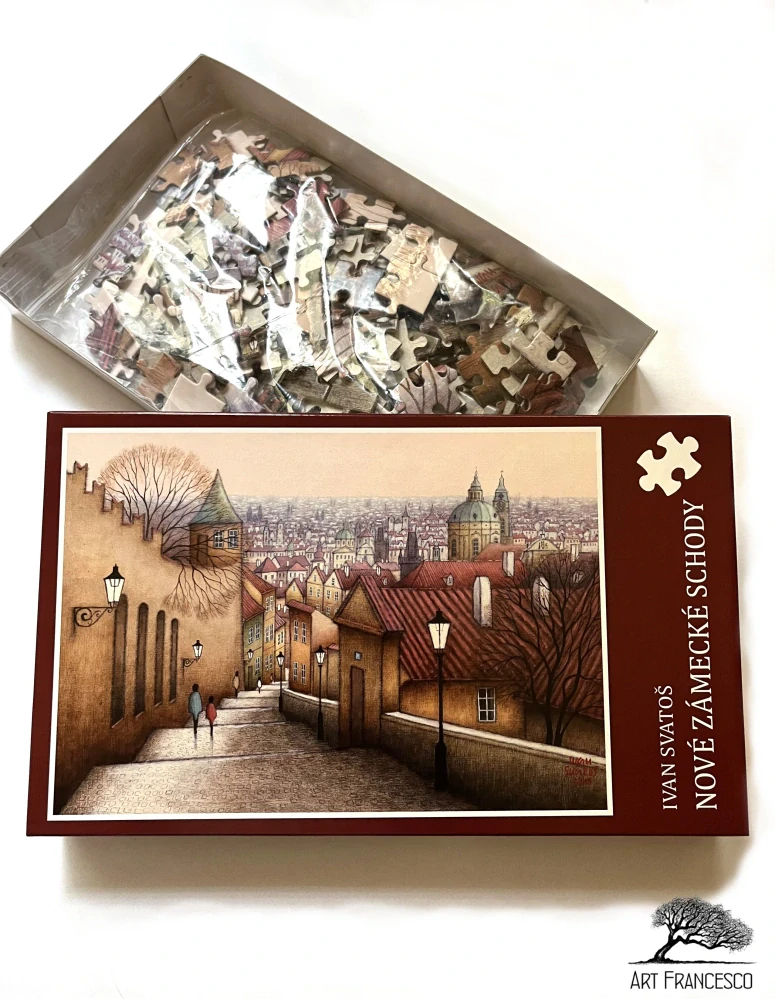 Umělecké puzzle Nové zámecké schody